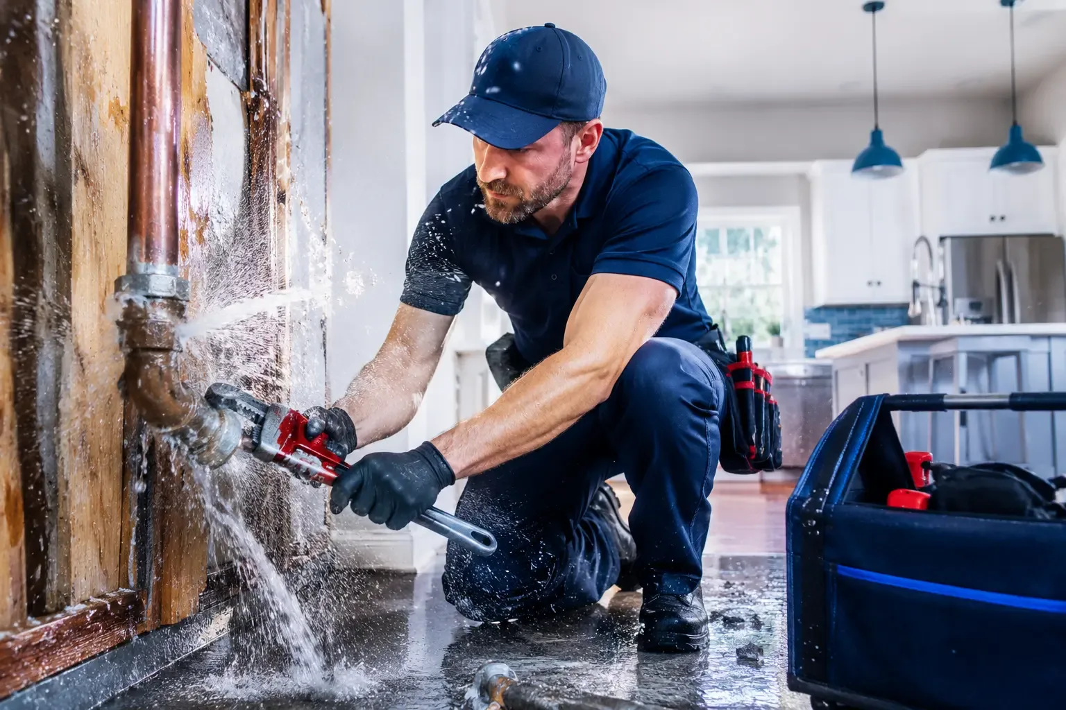 Local emergency pipe repair professionals in Everson, PA